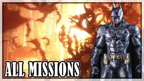 Batman Arkham Knight - All missions | Full story gameplay - YouTube