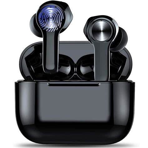 Wireless Earbuds, Bluetooth 5.0 Earbuds, Noise Canceling Headphones, Smart Touch Control ...