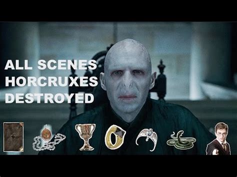 VOLDEMORT'S 7 HORCRUXES GETTING DESTROYED! - YouTube