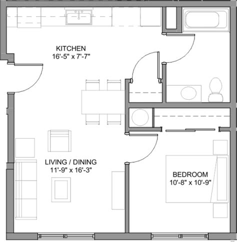 Floor Plans of Nueva Esperanza in Hillsboro, OR