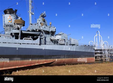 USS Kidd Museum, Baton Rouge, Louisiana, USA Stock Photo - Alamy