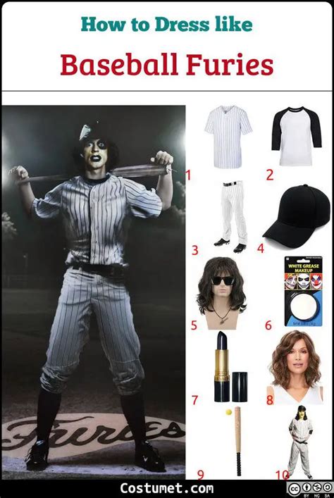 The Baseball Furies (The Warriors) Costume for Halloween