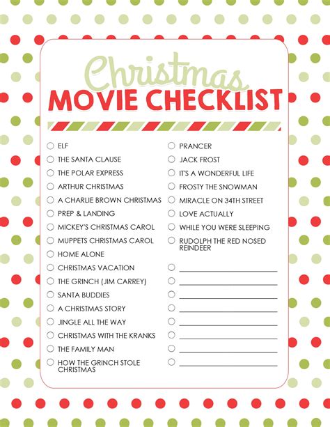 Christmas Movie List For December – Idalias Salon