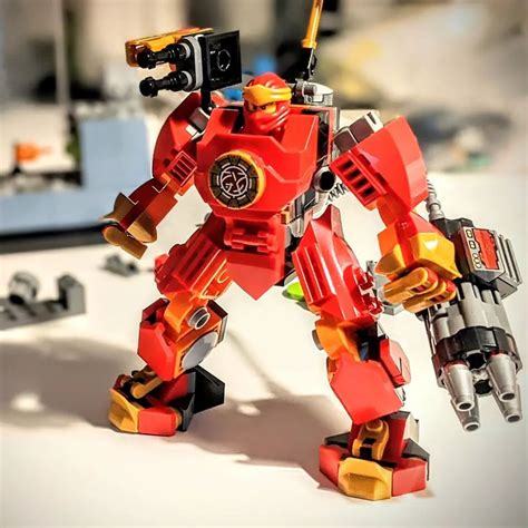 LEGO MOC Kai's Upgraded Mech | Ninjago SCCBS Mechs by Brick Daimyo | Rebrickable - Build with LEGO