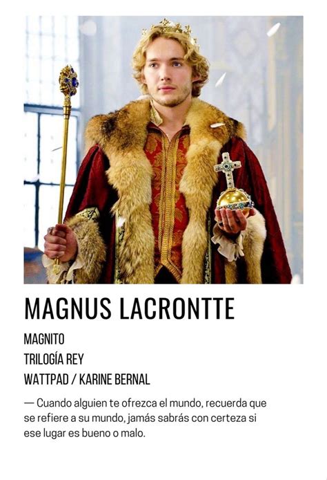 MAGNUS LACRONTTE 👑 | Trilogía, Rey, Personajes