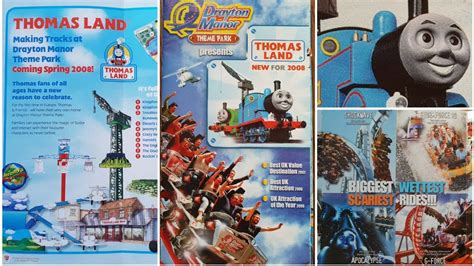 Drayton Manor & Thomas Land Theme Park Map Monday 2008 Episode 19 Park Maps Across Time & the ...