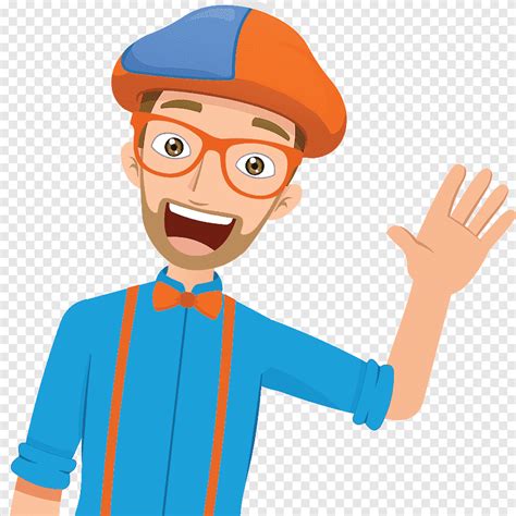 Illustration of man, Blippi Birthday Party Child Police Cars, Birthday, holidays, hat png | PNGEgg