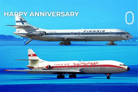 68 Years Ago Today The Sud Aviation Caravelle Made Its First Flight