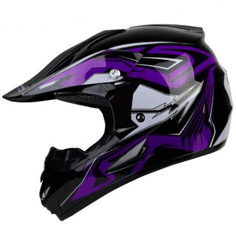 Youth PGR X25 PURPLE COBRA MX Off-Road Dirt Bike Motocross Quads ATV ...