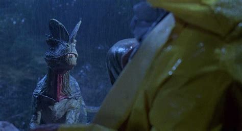 Early Jurassic Park Storyboards Reveal an Alternate Ending for Nedry’s Dilophosaurus Attack