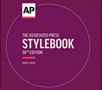 What's in the new Associated Press AP Stylebook for 2022-2024?