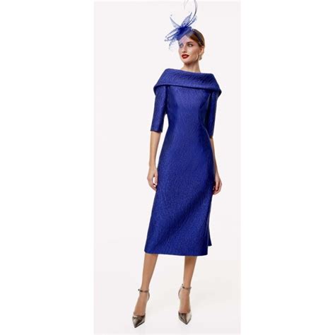 Gabriela cobalt blue dress - Unique Ladies Wear