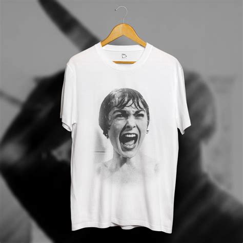 Psycho Movie Shower Scene Scream T-shirt | Marion Crane