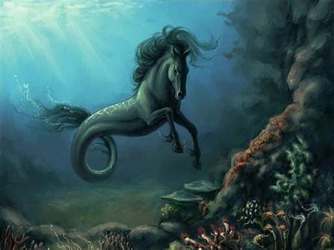 Hippocampus(Greek mythology) | Mythological creatures, Mythical ...