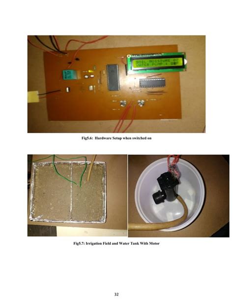 Automatic Irrigation System Project Report