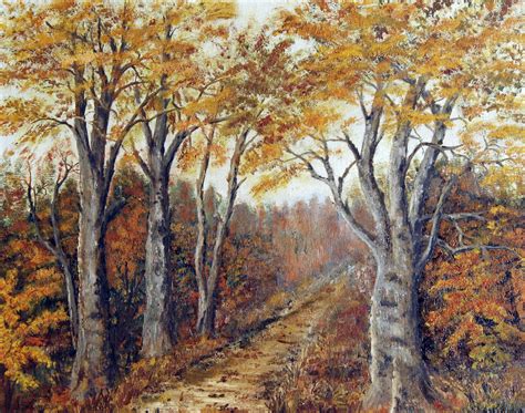 Path in Autumn | Toronto Estonian Virtual Art Gallery