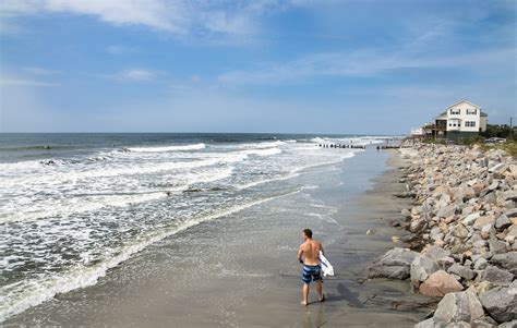 Surfing the Washout on Folly Beach, SC! | Folly beach, Surfing, Beach