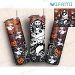 Jack Skellington Zero Ghost Dog Pumpkin Tumbler Halloween Gift ...