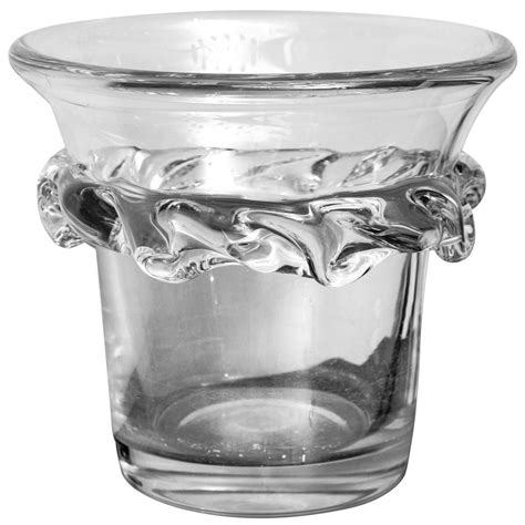 "Daum" Crystal Champagne Cooler or Vase | Champagne cooler, Crystal champagne, Crystals