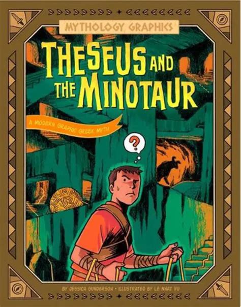 THESEUS AND THE Minotaur: A Modern Graphic Greek Myth by Jessica Gunderson Paper $12.82 - PicClick