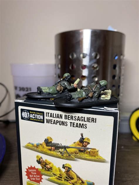 Italian Bersaglieri Weapons Teams (My ENR uniform colors) : r/Konflikt47