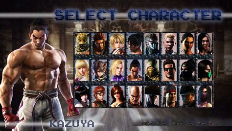 Mortal Kombat X Tekken - My Roster by DENDEROTTO on DeviantArt