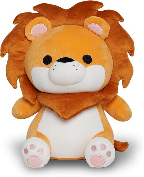 Amazon.com: Avocatt Brown Lion Stuffed Plush - 10 Inches Stuffed African Lion Plushie - Plushy ...