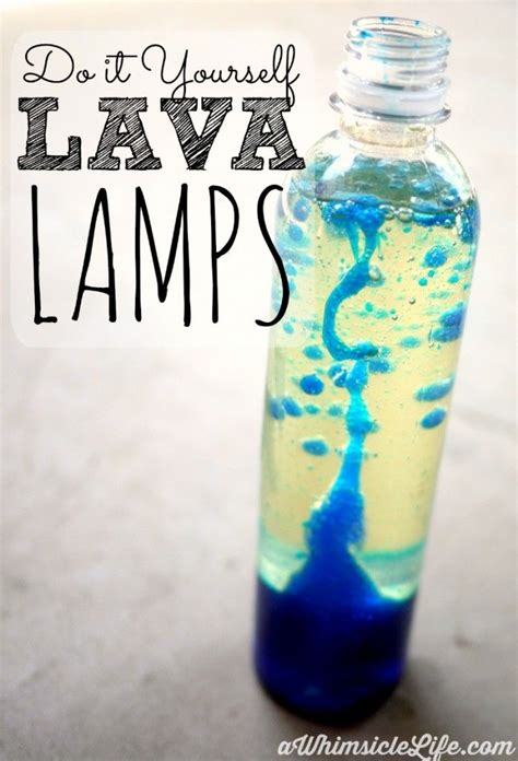 Make Your Own Lava Lamp | Easy Kid Science Activity | Water bottle crafts, Camping crafts, Fun ...