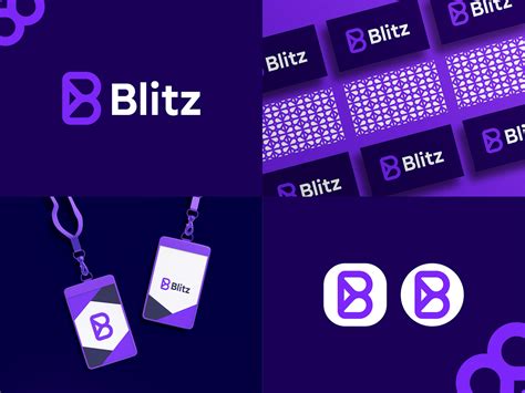 Blitz Logo Design by Logo Cave on Dribbble