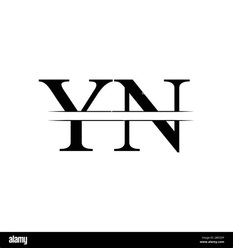 Initial YN Logo Design Vector Template. Creative Letter YN Business ...