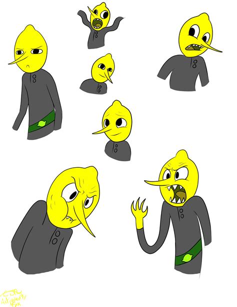 Lemongrab doodles by AntiGravityFox on DeviantArt