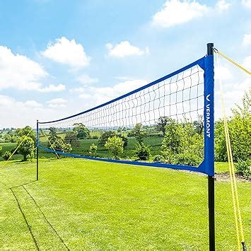 Vermont Portable Volleyball Set - Aluminum Telescopic Posts - Carry Bag ...