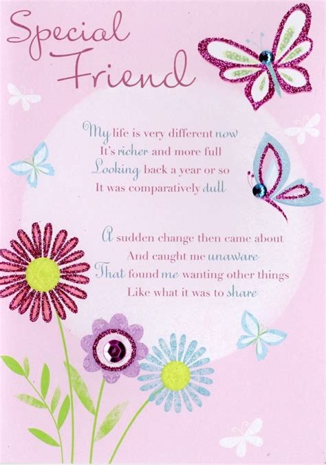 £2.29 GBP - Thank You Special Friend Greeting Card Second Nature Poetic Words Cards #ebay #Home ...