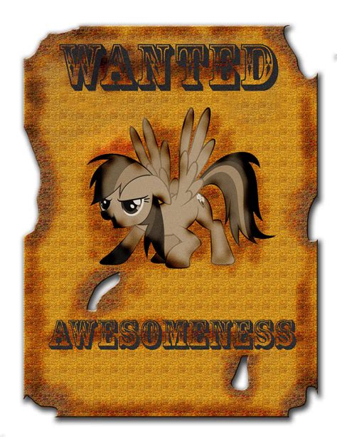 Rainbow Dash's Wanted Poster by TeenyGames13 on DeviantArt