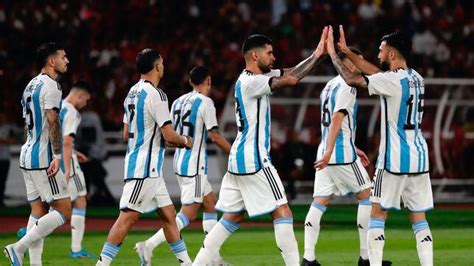 Indonesia vs Argentina summary: score, goals, highlights, international ...