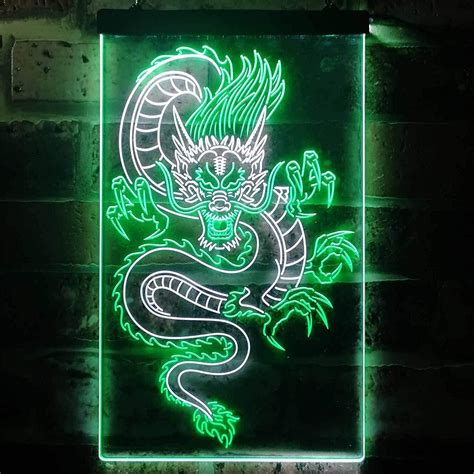 Dragon LED Neon Light Sign | Neon sign art, Dark green aesthetic, Neon wallpaper