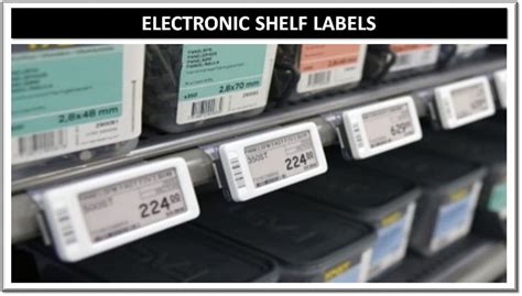 Electronic Shelf Labels : Make Retail Store’s Great Again - IP With Ease