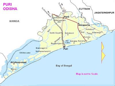 Odisha at a Glance: Famous Spots of Puri Districts of Orissa (Odisha ...