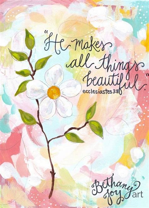 Inspirational Art Print 8.5x11 Inch / Bible Verse Art / All Things ...