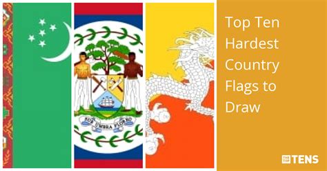 Top Ten Hardest Country Flags to Draw - TheTopTens