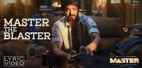 Master The Blaster Song Lyrics - Master 2021 Film