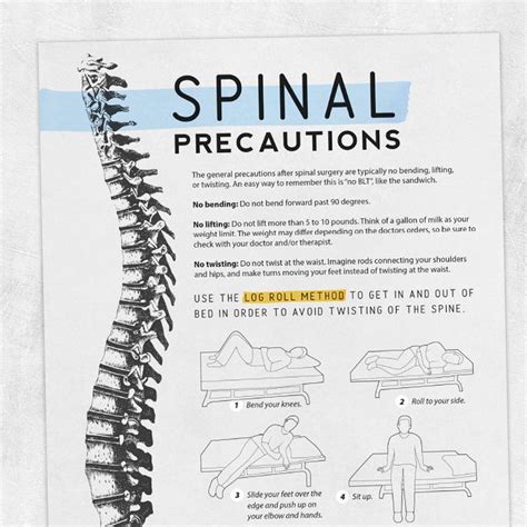 Spinal Precautions – Adult and pediatric printable resources for speech ...