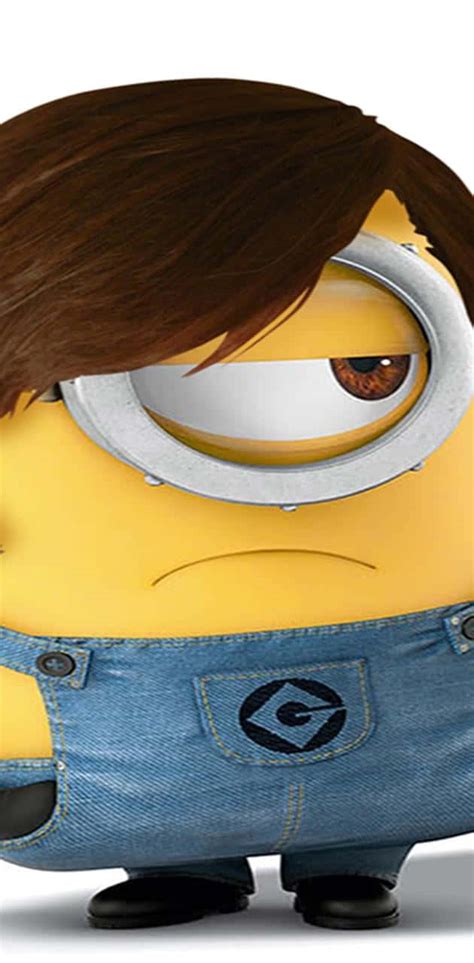 Download Cool Hair Minion PFP Wallpaper | Wallpapers.com