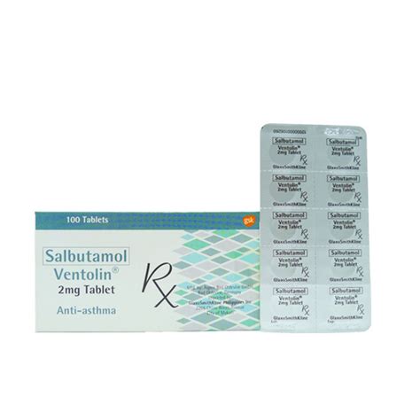 VENTOLIN Salbutamol 2mg Tablet 1's price in the Philippines | MedsGo ...