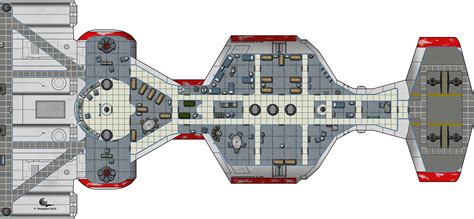 CR90 Corvette (Deck Plan) (med bilder)