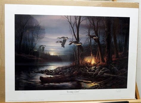 Terry Redlin Evening Glow Signed and numbered with Certificate | WildlifePrints.com