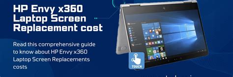 What Is HP Envy x360 Laptop Screen Replacement Cost in India: