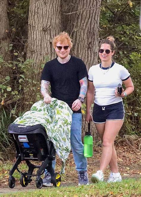 Ed Sheeran can’t stop smiling as he steps out with stunning wife Cherry ...