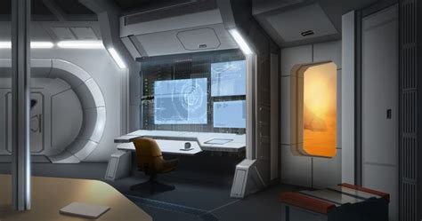 Mars base interior by Alexey Rubakin | Spaceship interior, Interior ...