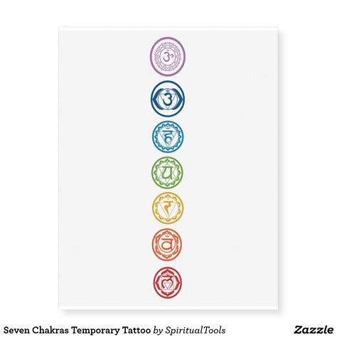 Seven Chakras Temporary Tattoo Family Sleeve Tattoo, Unique Half Sleeve ...